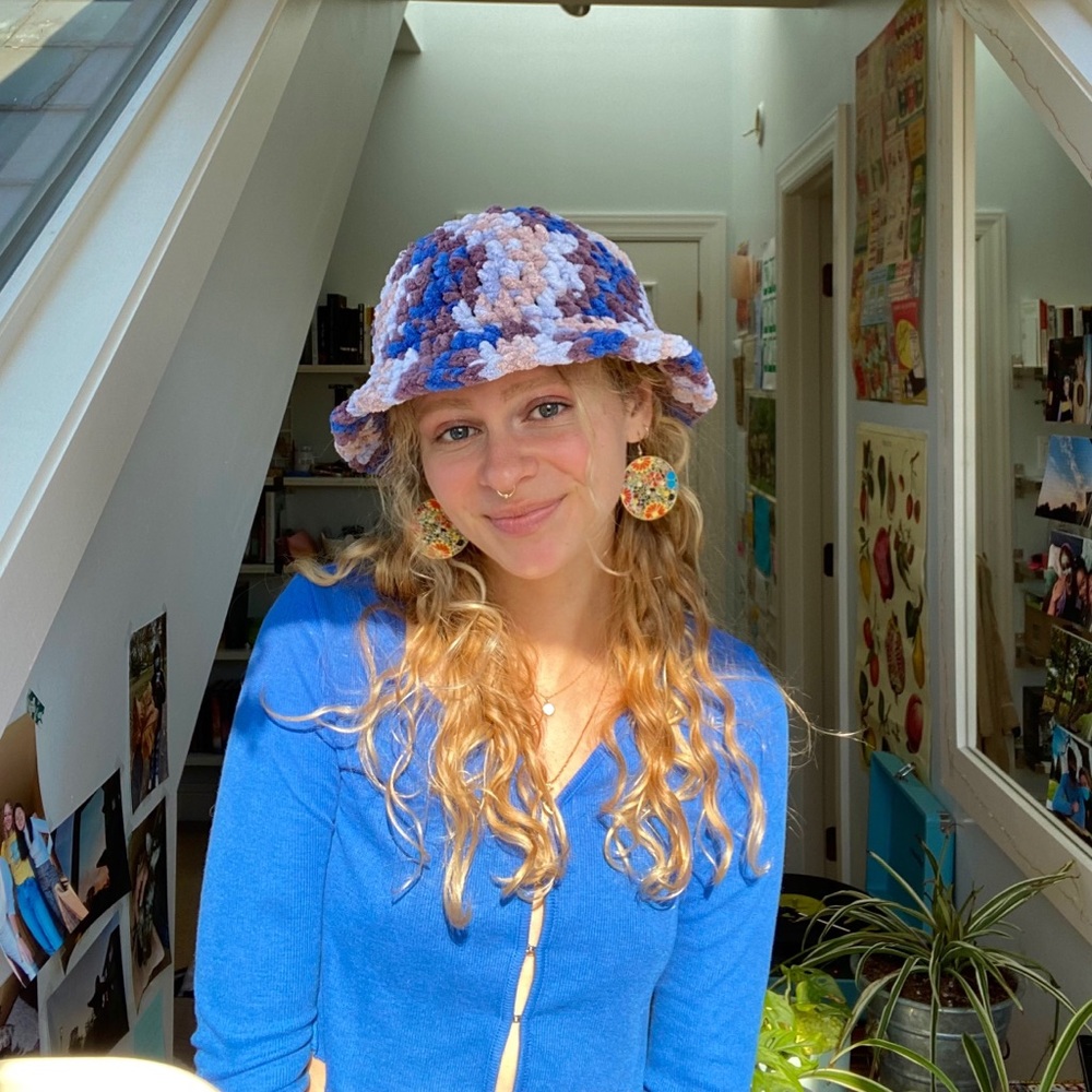 Crocheted Chunky Bucket Hat